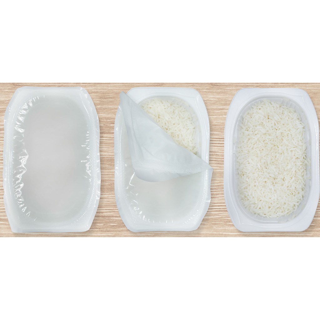 ข้าวหอมมะลิแท้ 150 กรัม Steamed Thai Jasmine Rice  (Ready to Eat)