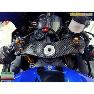 กันรอยแผงคอเพียวคาร์บอน Yamaha R6 [ 2017 - 2020 ][ Maxtec ]