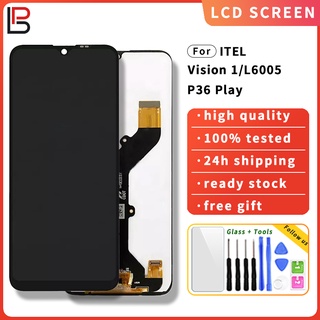 อะไหล่หน้าจอสัมผัส Lcd แบบเปลี่ยน สําหรับ Itel Vision 1 L6005 P36 Play