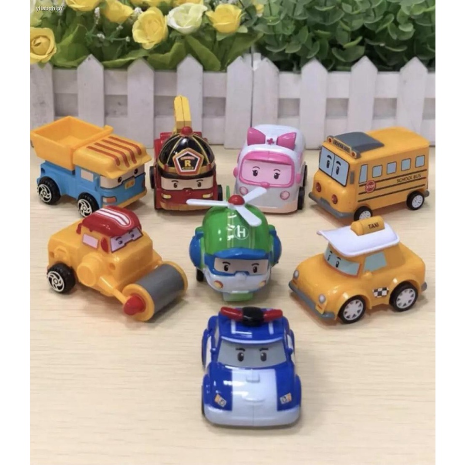 จัดส่งที่รวดเร็ว ﹉Poli small car set - yltabghlp7 - ThaiPick