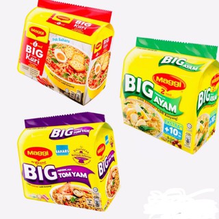 COMBO 3 Packs of Maggi 2 Minute ( BIG Curry + BIG Tom Yam + BIG Chicken) Flavour Noodles