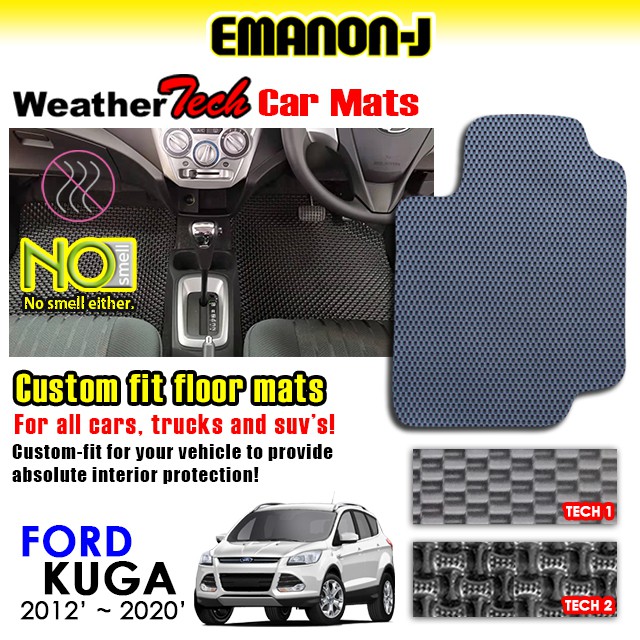 Emanon-J Weather Tech สําหรับ Ford Kuga 2012 - 2020 Karpet