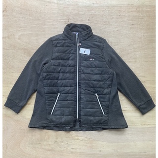 เสื้อกันหนาวสีเทา FILA size 3L หญิง