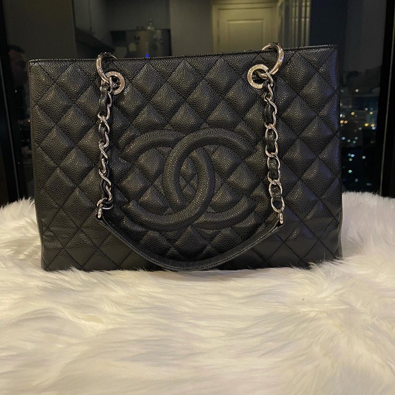 CHANEL GST หนังคาเวียร์ ใหม่มาก