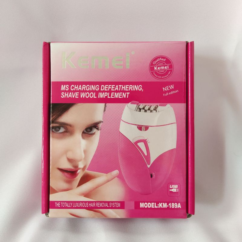 🌷ส่งต่อ เครื่องถอนขนไฟฟ้าไร้สาย KEMEl ชาร์จไฟผ่าน USB