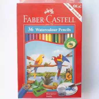 ดินสอสีไม้ระบายน้ำ 36 สี Faber-castell