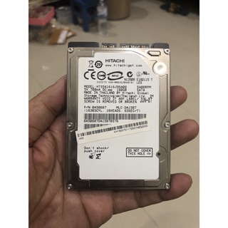 HDD Notebook  160 GB  (ฮาร์ดดิสก์โน้ตบุ๊ค)  ยี่ห้อ Hitachi ความจุ 160 GB  - สภาพ 90 %  - สินค้ามือสอง-ประกันร้าน 1 เดือน