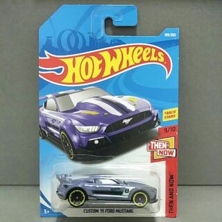 รถเหล็ก Hot wheels CUSTOM 15 FORD MUSTANG (Ib1001),(ib015)