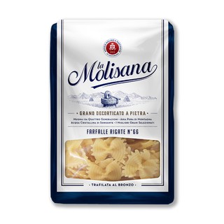 ✨นาทีทอง✨ ลาโมลิซาน่า ฟาร์ฟาเล่ริกาติ เบอร์66 500 กรัม La Molisana Farfalle Rigate No.66 500 g