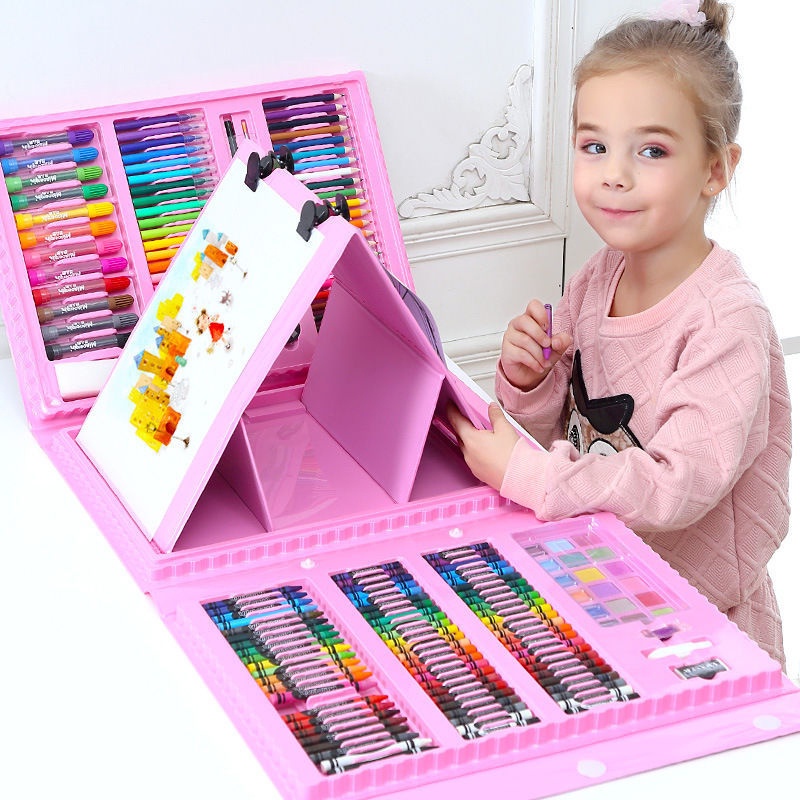 NewKids Art Painting Set Watercolor Pencil Crayon Water Pen Drawing ...