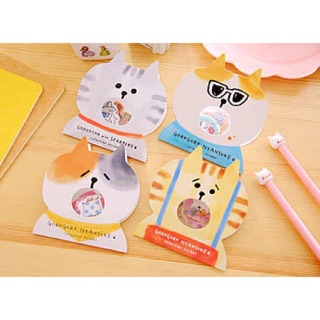 Japanese Sticker Flakes GoRoGoRo Cat