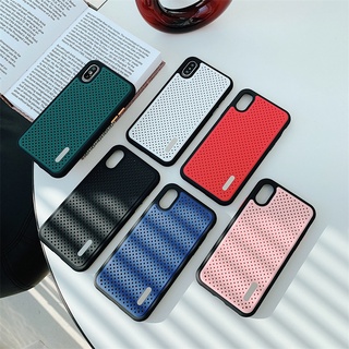 เคสโทรศัพท์มือถือ ลายรังผึ้ง กระจายความร้อน ระบายอากาศ สําหรับ iPhone 11 Pro Max 11 Pro 11 XS Max XR X 7Plus 8 Plus 7 8 SE 2020 SE 2022