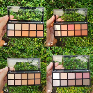 🔥HOT🔥 ตลับละ 65฿ - เท่านั้น❗ ❗ อายแชโดว์พาเลท เนื้อแมท โทนนู๊ด 10 Color Eyeshadow Palette