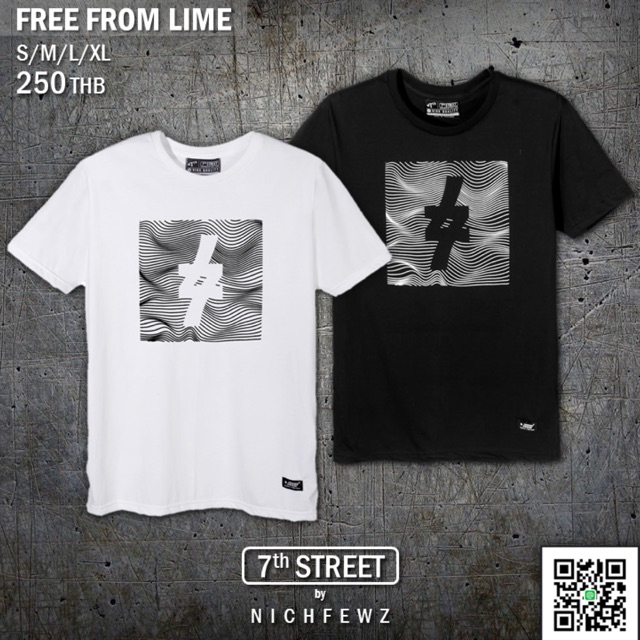 7th Street (ของแท้) เสื้อยืด มี 2XL จัดส่งฟรี