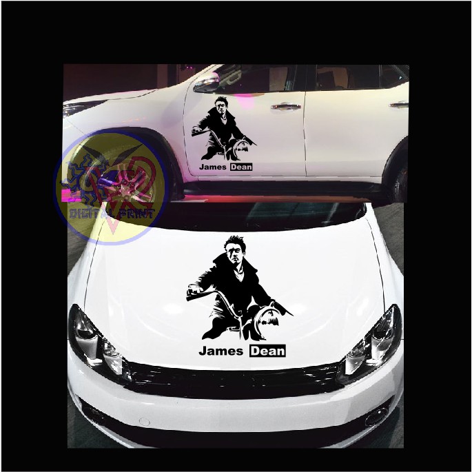 TRIBAL JAMES DEAN สติ๊กเกอร์รถยนต์
