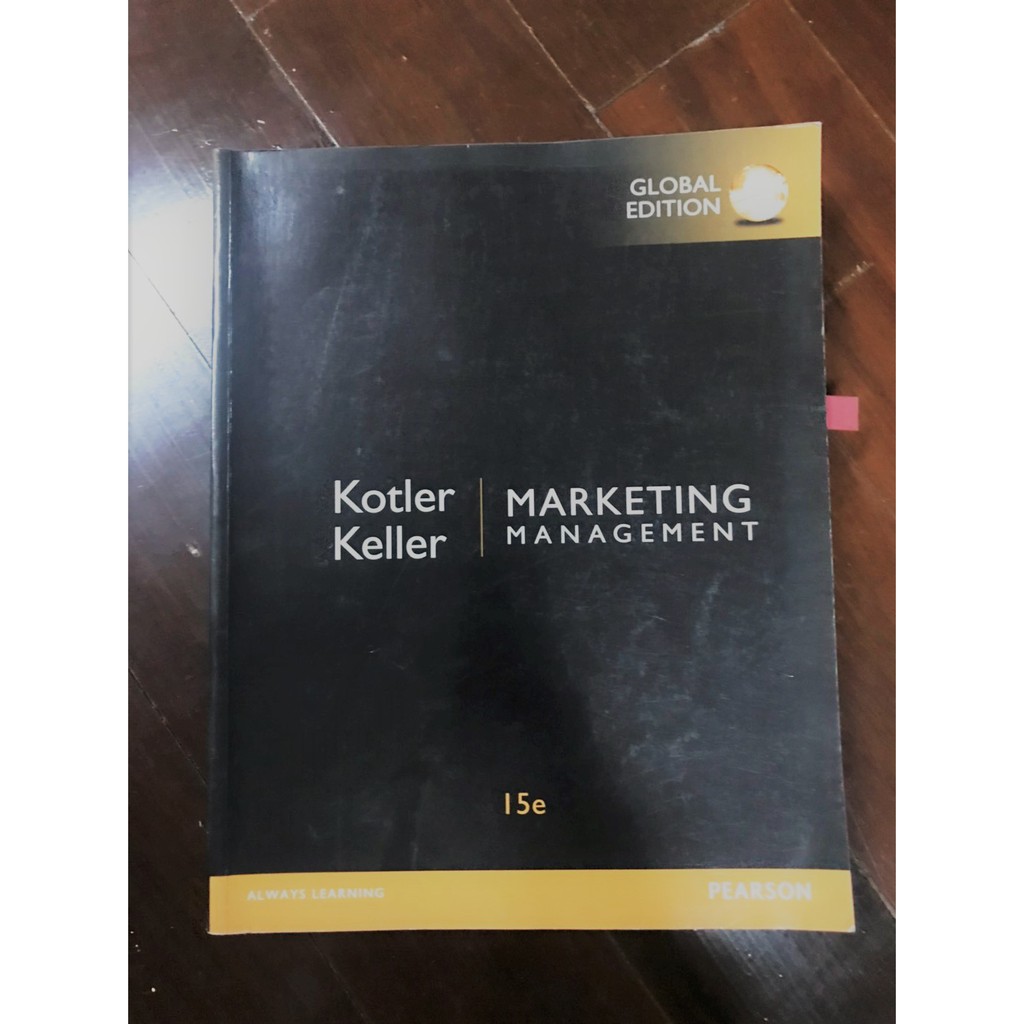 หนังสือTextbook มือสอง Marketing Management, Global Edition สภาพ 70-80%