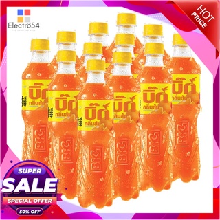 อาเจ บิ๊ก น้ำอัดลม กลิ่นส้ม 465 มล. แพ็ค 12 ขวดน้ำอัดลมและน้ำหวานAJE Big Soft Drink Orange 465 ml x 12 Bottles