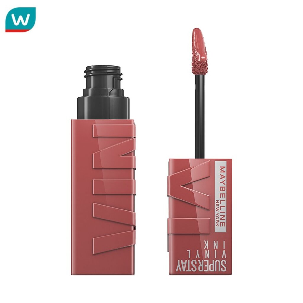 Maybelline เมย์เบลลีน นิวยอร์ก ซุปเปอร์สเตย์ ไวนิล อิ้งค์ ลิป 4.2มล. 35 ชีคกี้