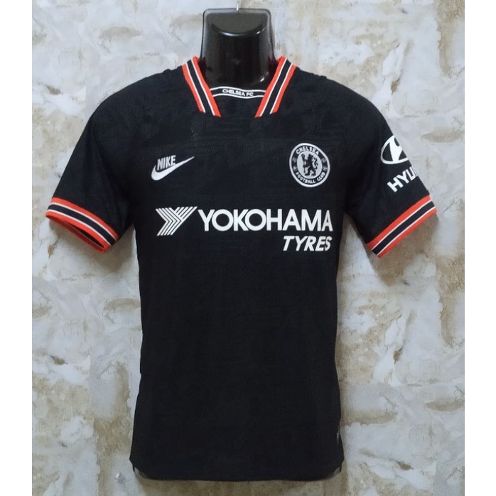 เสื้อกีฬาแขนสั้น ลายทีม CLEAR STOKK Jersi Chelsea Third Copy fan Issue 2019/20