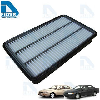 กรองอากาศ Toyota โตโยต้า Camry แคมรี่ SXV10/20/21 1992-2001 (เครื่อง 2.0,2.2,3.0) By D Filter (DA230N)