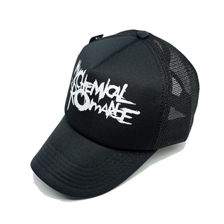 หมวกตาข่าย My Chemical Romance Trucker สําหรับติดรถยนต์