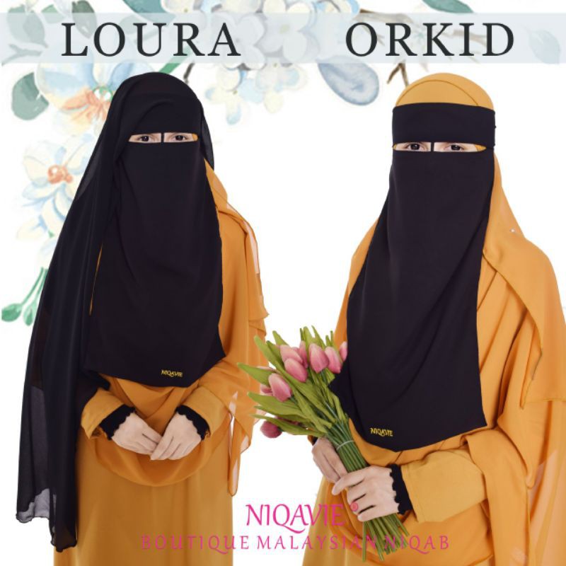 [ NIQAVIE ] Niqab Nosetring / Orkid / Felany