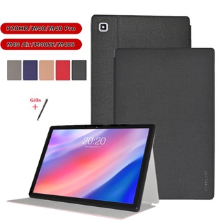 เคส สําหรับ Teclast P20hd M40 Pro P20 M40SE 10.1&amp;quot;เคสแท็บเล็ต หนัง Pu พร้อมขาตั้ง สําหรับ Teclast M40 Air P20hd M40S 10.1 นิ้ว