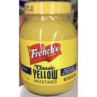 เฟร้นซ์เยลโล่มัสตาร์ด 255กรัม French Yellow Mustard 255g