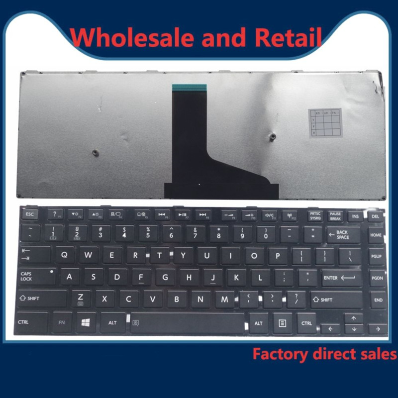 สําหรับดาวเทียมใหม่ TOSHIBA L40-A S40-A L40D-A L40T-A S40 L40DT L40DT-A US แป้นพิมพ์แล็ปท็อป pxa1 -A