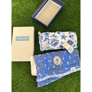 rainier blue towel collection by ohara ผ้าขนหนูญี่ปุ่นเซท 2 ผื่น