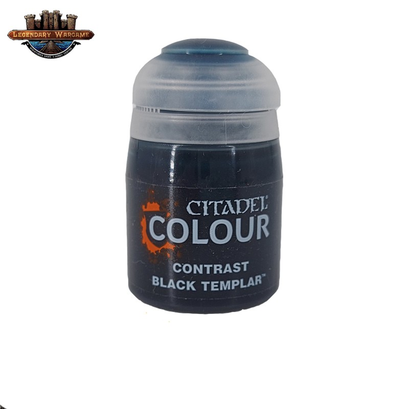 [BSAพร้อมส่ง] Citadel : CONTRAST: BLACK TEMPLAR (18ML) สีอะคริลิคสำหรับทาโมเดล