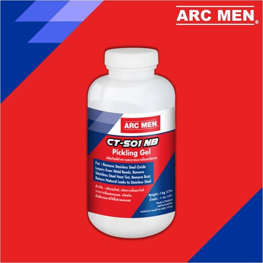CT-501NB Pickling Gel ผลิตภัณฑ์ทำความสะอาดแนวเชื่อมชิ้นงานสแตนเลส ชนิด เจล