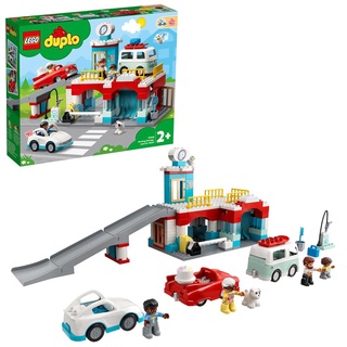 LEGO 10948 รุ่น Parking Garage and Car Wash (Duplo) คาร์แคร์ จอดและล้างรถ แสนสนุก 112 ชิ้น #LEGO DAD