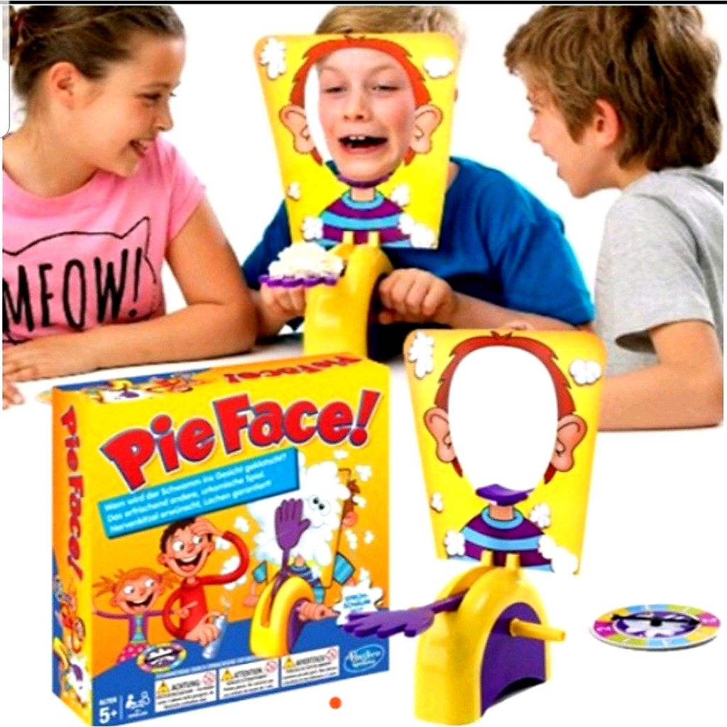 พายเฟส เกมส์ตบหน้า Pie Face Game พายเฟสแบบยืน พายเฟสแบบ1หน้า พายเฟสแบบ2หน้า – โปรปัง