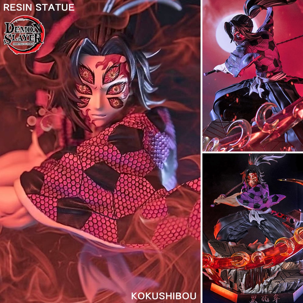 Jianke JK Studio Demon Slayer Kimetsu no Yaiba ดาบพิฆาตอสูร Kokushibou โคคุชิโบ อสูร จันทร์ข้างขึ้น 