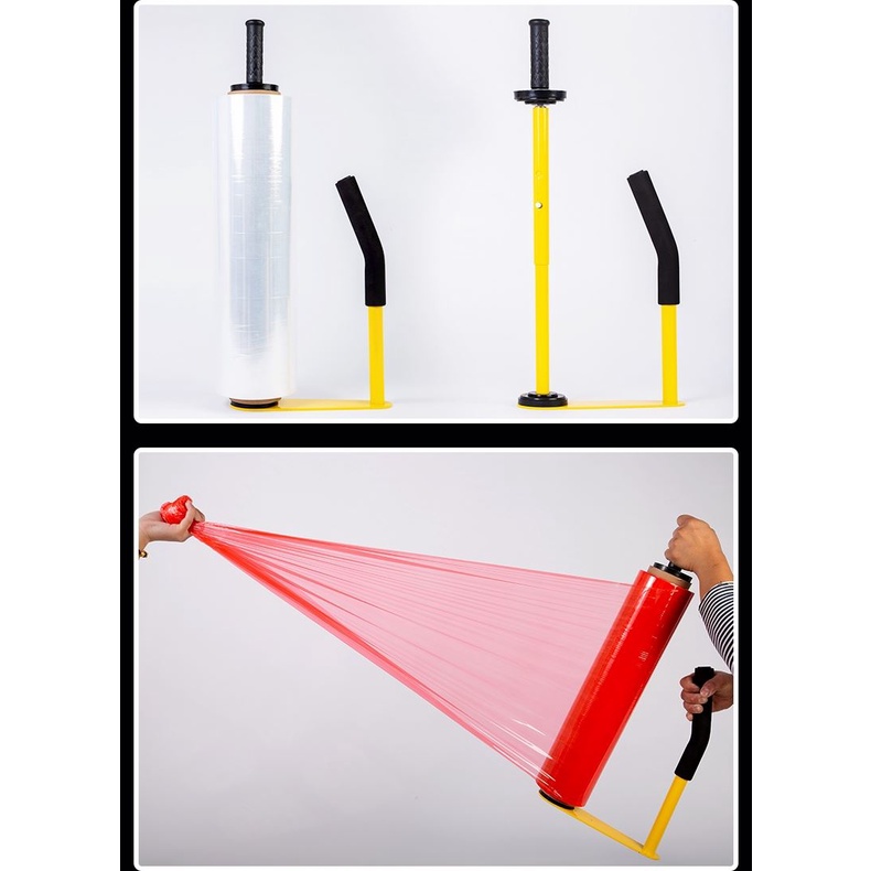 【One_boutique】เครื่องพันฟิล์มยืดแบบด้ามจับ Hand wrapper อุปกรณ์เสริมพันฟิล์มยืด ฟิล์มยืดพันพาเลท - รูปที่ 5