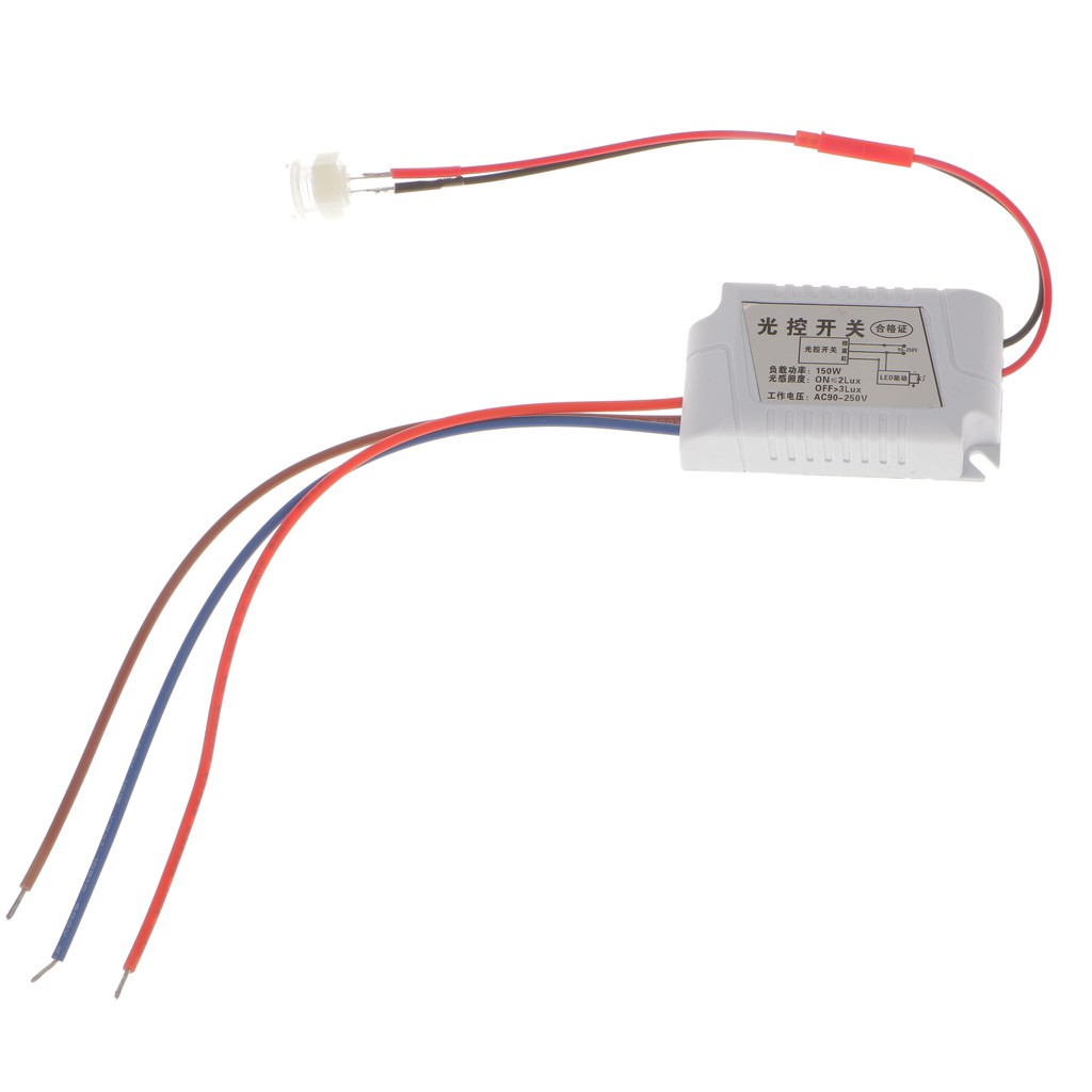 Built in Light Control Sensor Switches Outdoors Auto Pure Light Sensor ...