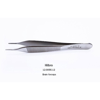 ปากคีบ ปากคีบสแตนเลส FORCEP 12.0066.12 ADSON BRAIN FORCEP SERRATED 12cm