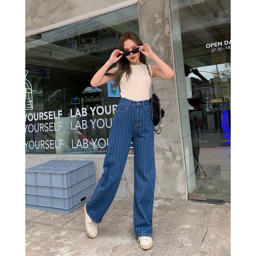 stylist_shop | pants098 Long Leg Jeans