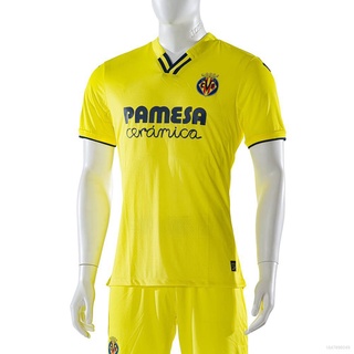 เสื้อกีฬาแขนสั้น ลายทีมชาติฟุตบอล Villarreal CF 2021-2022 ชุดเหย้า และเยือน ทรงหลวม สําหรับผู้ชาย และผู้หญิง