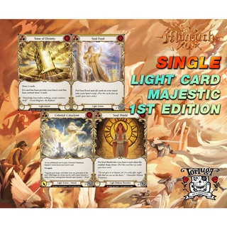 Light Majestic | Monarch MON-A  | Flesh and Blood TCG Single | การ์ดแรร์ระดับ M ขายแยกใบ First Edition Weapon