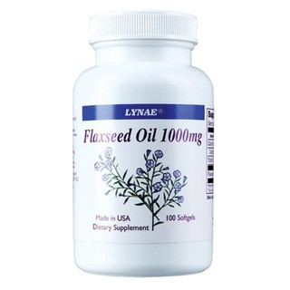LYNAE Flaxseed Oil 1000 mg. ไลเน่ น้ำมันเมล็ดลินิน (100 Capsule)