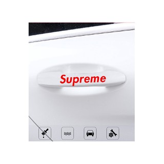 สติ๊กเกอร์ โลโก้ Sticker Supreme ชุดละ4อัน