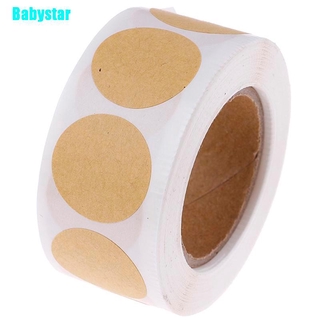 Babystar สติกเกอร์ฉลาก Diy สําหรับติดตกแต่งงานฝีมือ 500 ชิ้น