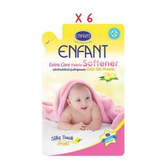 แพ็ค 6 ถุง น้ำยาปรับผ้านุ่มสำหรับเด็กอ่อนอองฟองต์ Enfant ขนาด 700 ml.