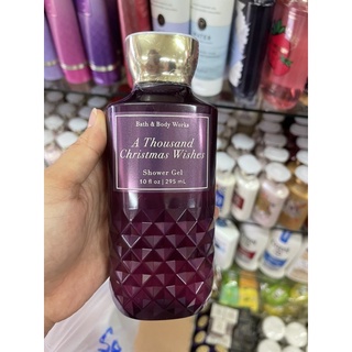 Bath &amp; Body Works A Thousand Christmas Wishes Shower Gel 295ml. ของแท้