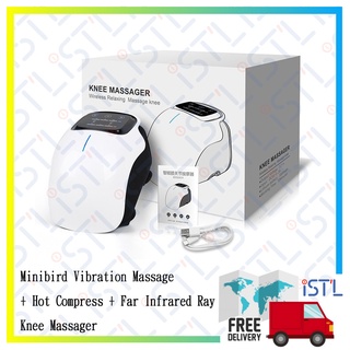 Minibird Vibration Massage + Hot Compress + Far Infrared Ray Knee Massager