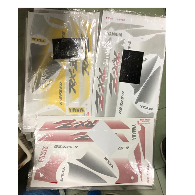 ชุดสติ๊กเกอร์ Yamaha Rxz(8)