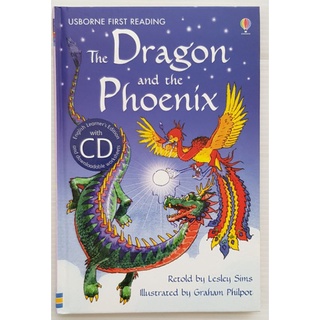 The Dragon and the Phoenix with CD Audio เหมาะสำหรับน้องเริ่มต้นหัดอ่าน hard cover