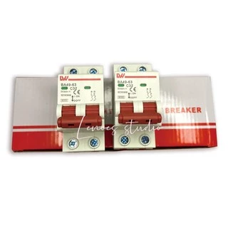 เบรกเกอร์ DCสวิทช์เบอร์ 2P 16A/20A/32A/50A/63A/125A ตัวป้องกันการรั่วไหลรวมเปิดป้องกันการรั่ว